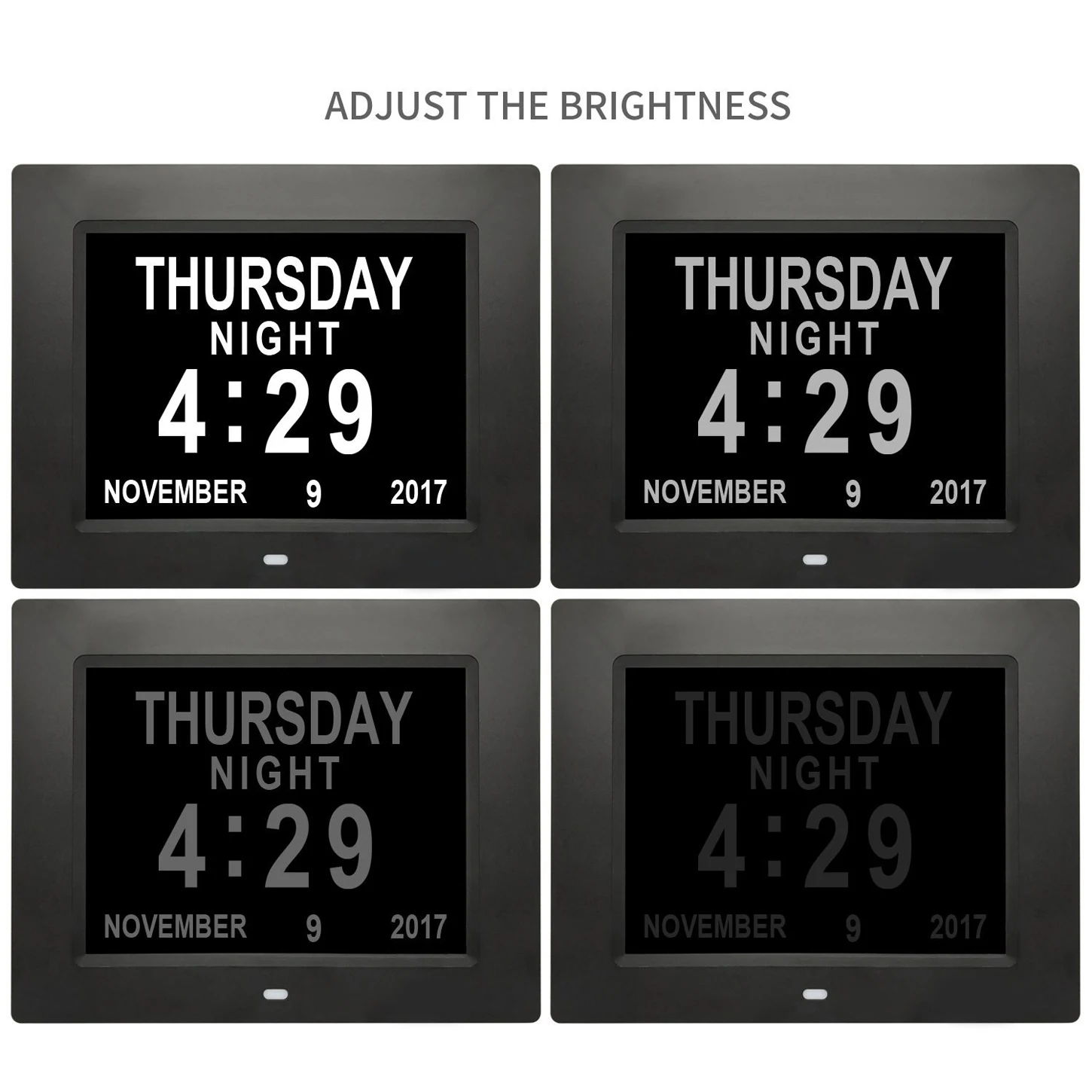 5 Daily Alarms & 3 Medicine Reminder Clock- Hurrah Extra-large Memory Loss Digital ...1450 x 1450