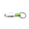 Universal through technology OTG cable multi mini magnetic usb data cable keychain all in one fast phone charging cable