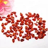 synthetic gem for sale pear cut orange red cz stone