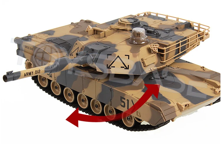 2 uni-fun infrared remote control battle tanks