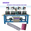Polypropylene cordage brading machine with 16 spindle