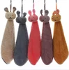 Lovely rabbit kitchen hanging towel with good absorption