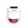 Fashion wireless intelligent security alarm system outside siren waterproof and Solar