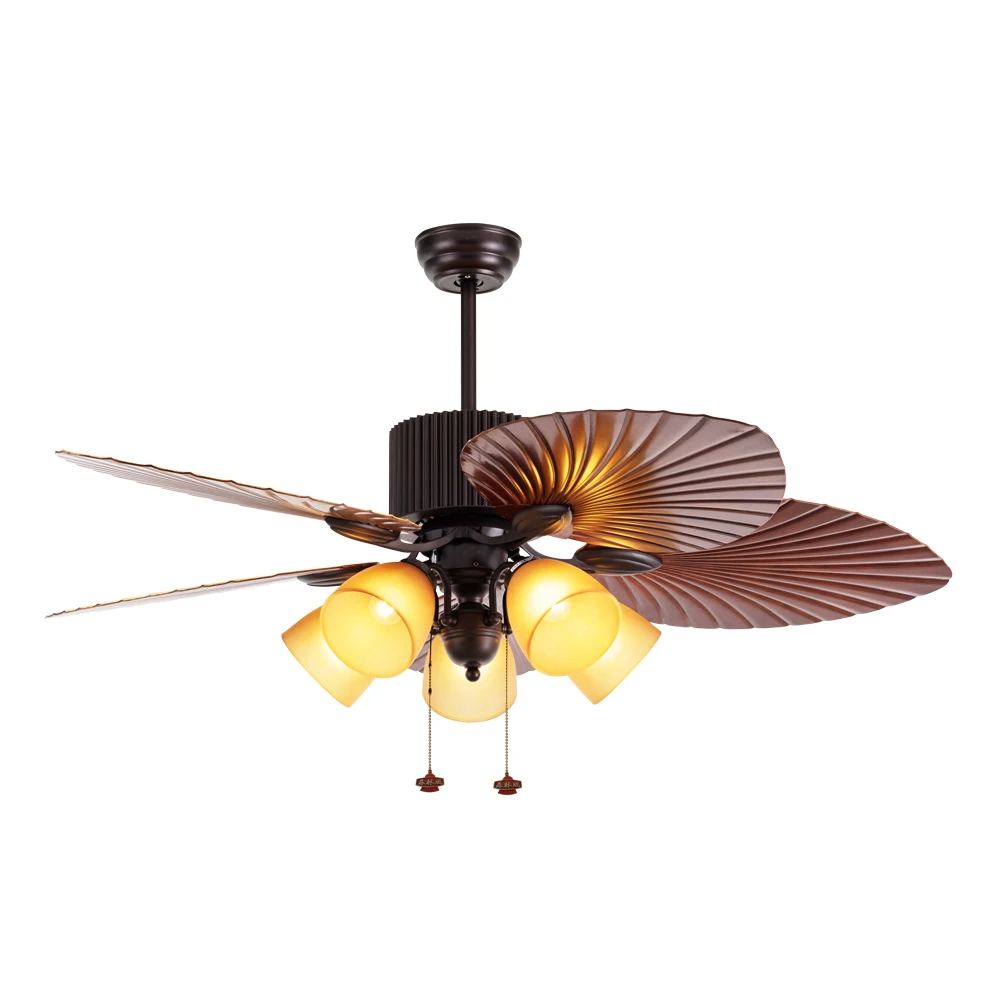 Ceiling Fan 52 Inch Thailand Village Style Ceiling Fan With Light Indoor Out Door Use Abs Blade Body Buy Fancy Ceiling Fan Light Abs Blade Body Led