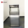 2018 Advertising solar powered automatic trash can garbage rubbish waste bin