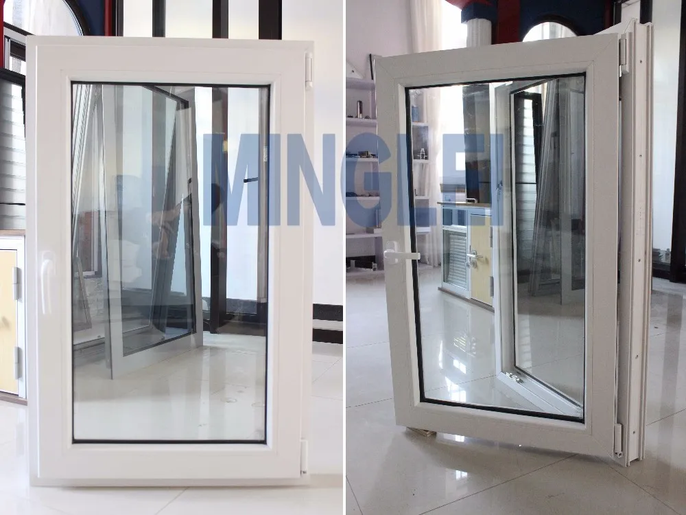 Minglei pvc frame round window that open details