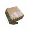 Low cost flat pack corrugated kraft paper a gift box