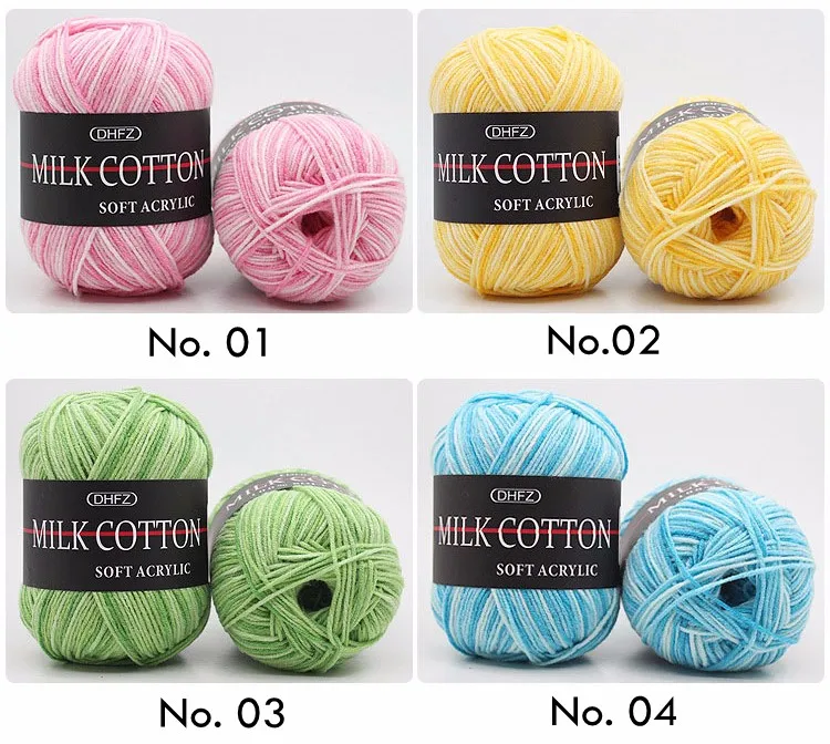 Big Sale High Quality Dyed Milk Cotton Yarn For Knitting Sweater Buy