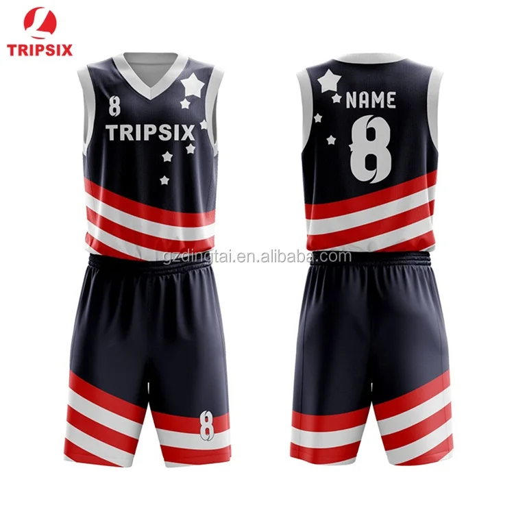Custom Best Quality Cheap US Youth Basketball Jersey