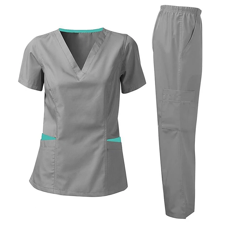 Female Scrub Set For Nurses - Buy Scrub Jacket For Nurses,Scrub Jackets ...