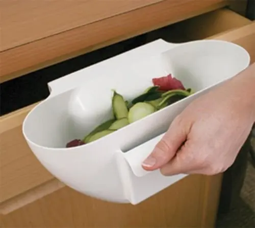 Crumb Clean - Space Saver Kitchen Peelings, Waste, Crumbs Scrap Trap Holder