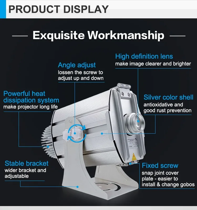 Sidewalk Sign Projector 10000 Lumens Led Waterproof Gobo Light Buy