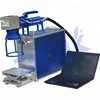 microchip manufacturing machines raycus fiber laser 20w marking machine With CE and FDA Certificate for metal sheet