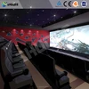 Attractive 4D Movie Theater With Electronic Chair With Safety Belt , Armrest