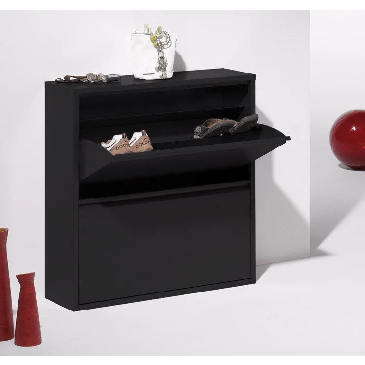 Cheap Price Sshoe Assembled Malamine Shoe Chest White Shoe