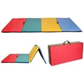New 4 x8 x2 Folding Panel Gymnastics Mat Gym Exercise Yoga Mat Pad