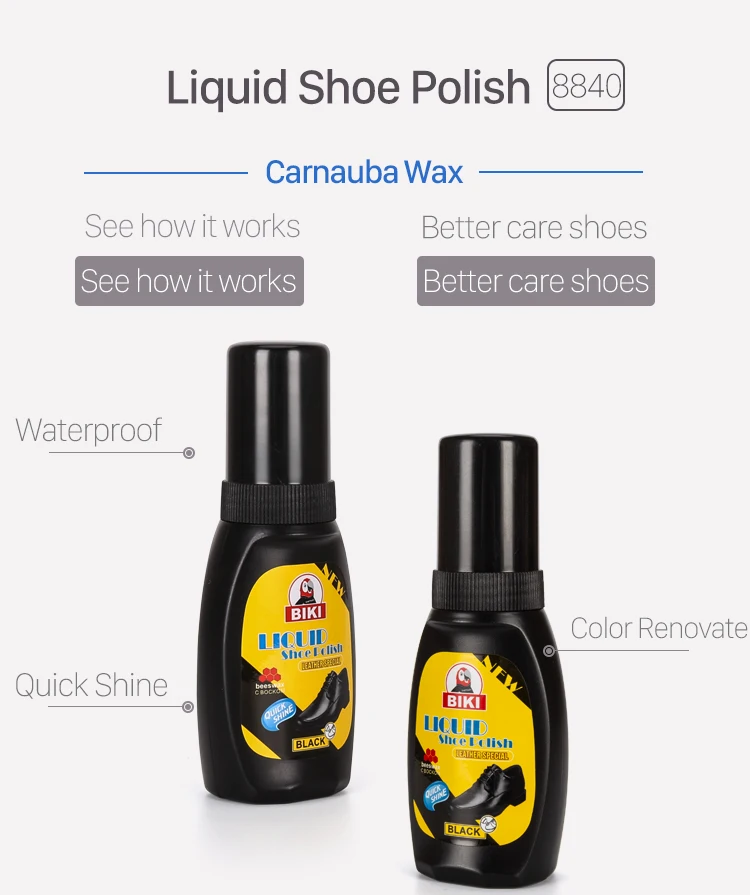 boot polish liquid