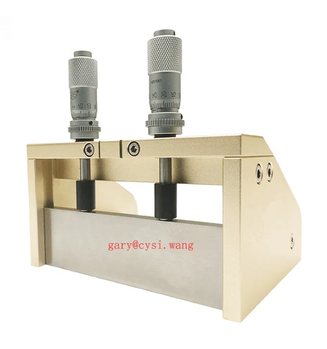 Stainless Steel Micrometer Adjustable Film Applicator /wet Film