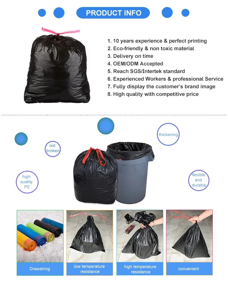 Simplehuman Custom Fit Trash Can Liner P,5060 L / 14.516 Gal. Kitchen