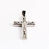 2018 BSCI Daihe stainless steel jewelry wholesale western Christian cross pendant