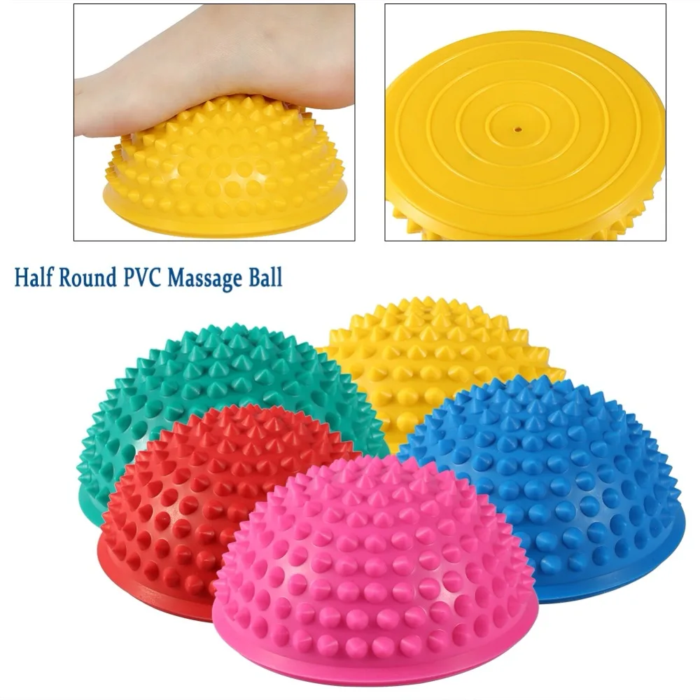 Spiky Massaging Hemisphere Foot Sole Massage Balance Ball Buy High