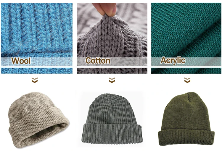 Wholesale cheap sport kids cap custom logo warm winter knitted beanie hat