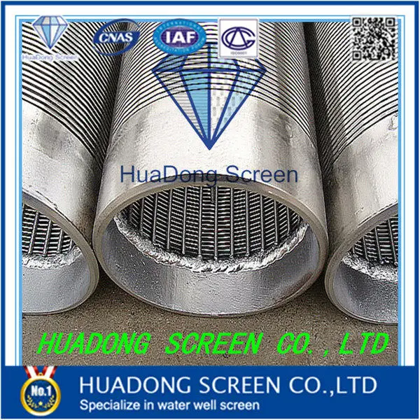product-600-600 10 Inch 0.5mm Slot Stainless Steel 316 Johnson Strainer Screen Filter For Drilling Well