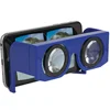 Innovative Compact Solid blue ABS colored smart head-mounted foldable mobilephone HD player 3D Virtual reality Video glasses