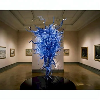 Custom Made Blue Hand N Murano Gl Chandelier Modern Art Murano Gl Chandelier Modern Art