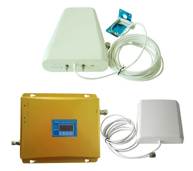 Golden Mobile Signal Booster 3g 4g 2g Gsm Signal Booster Home Amplifier