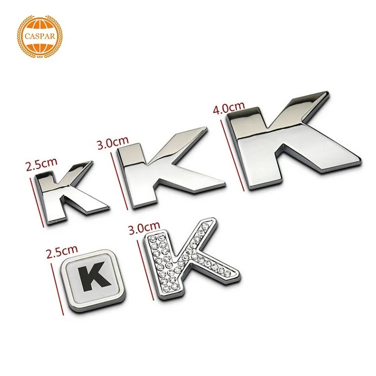 Wholesale Custom Letter Car Body Stickers And Letter Design Car Emblems