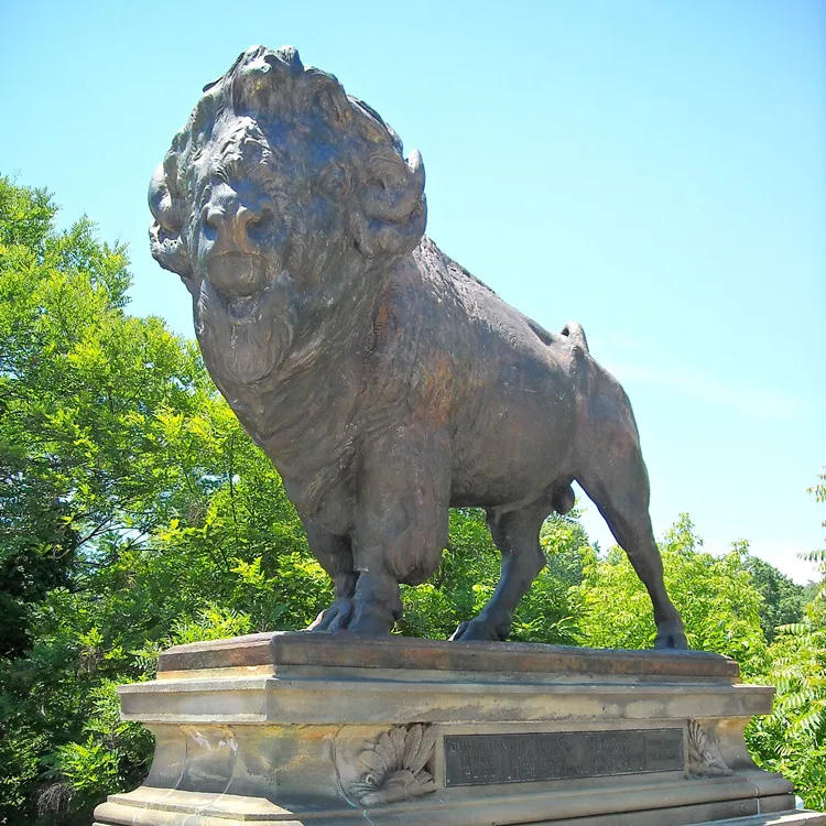 garden life size bronze metal buffalo| Alibaba.com