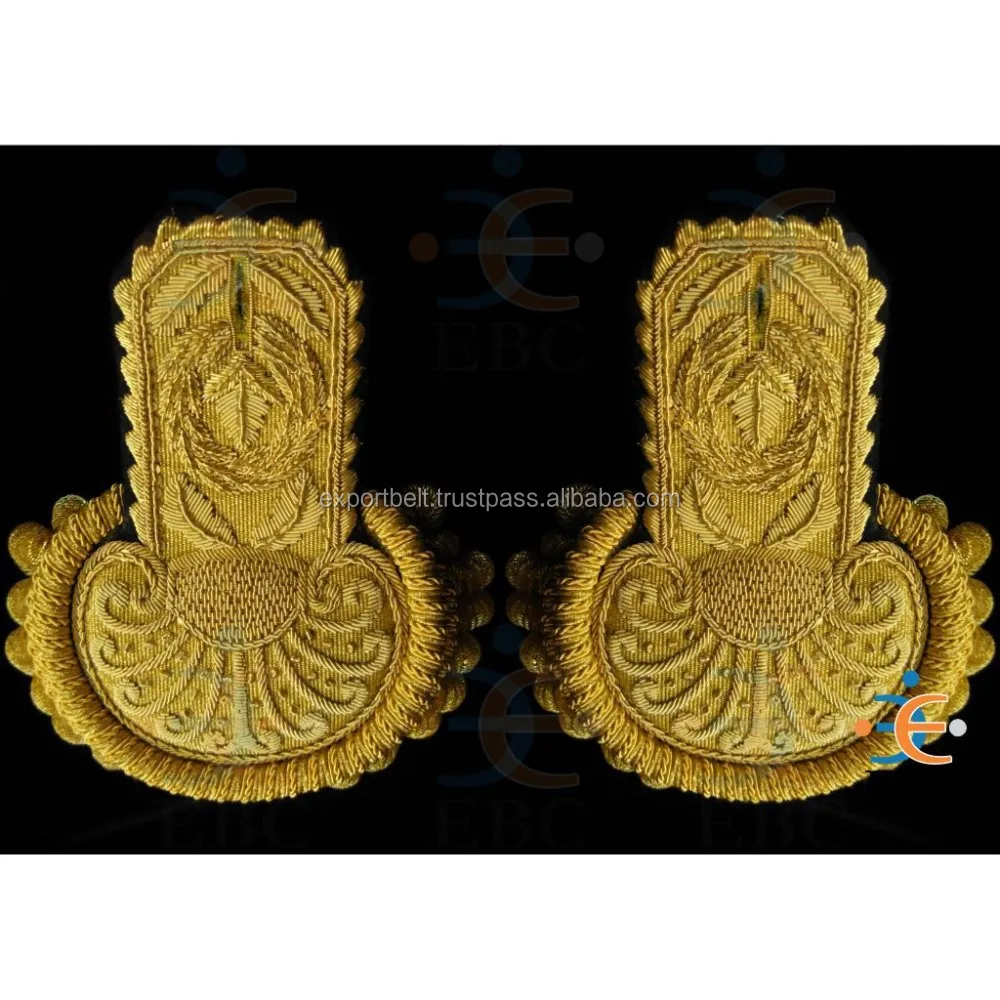 Custom made naval bullion fringe epaulette,officer,uniform,NEW,Reproduction