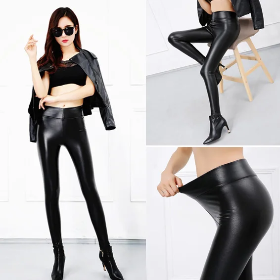 Leather leggings sex