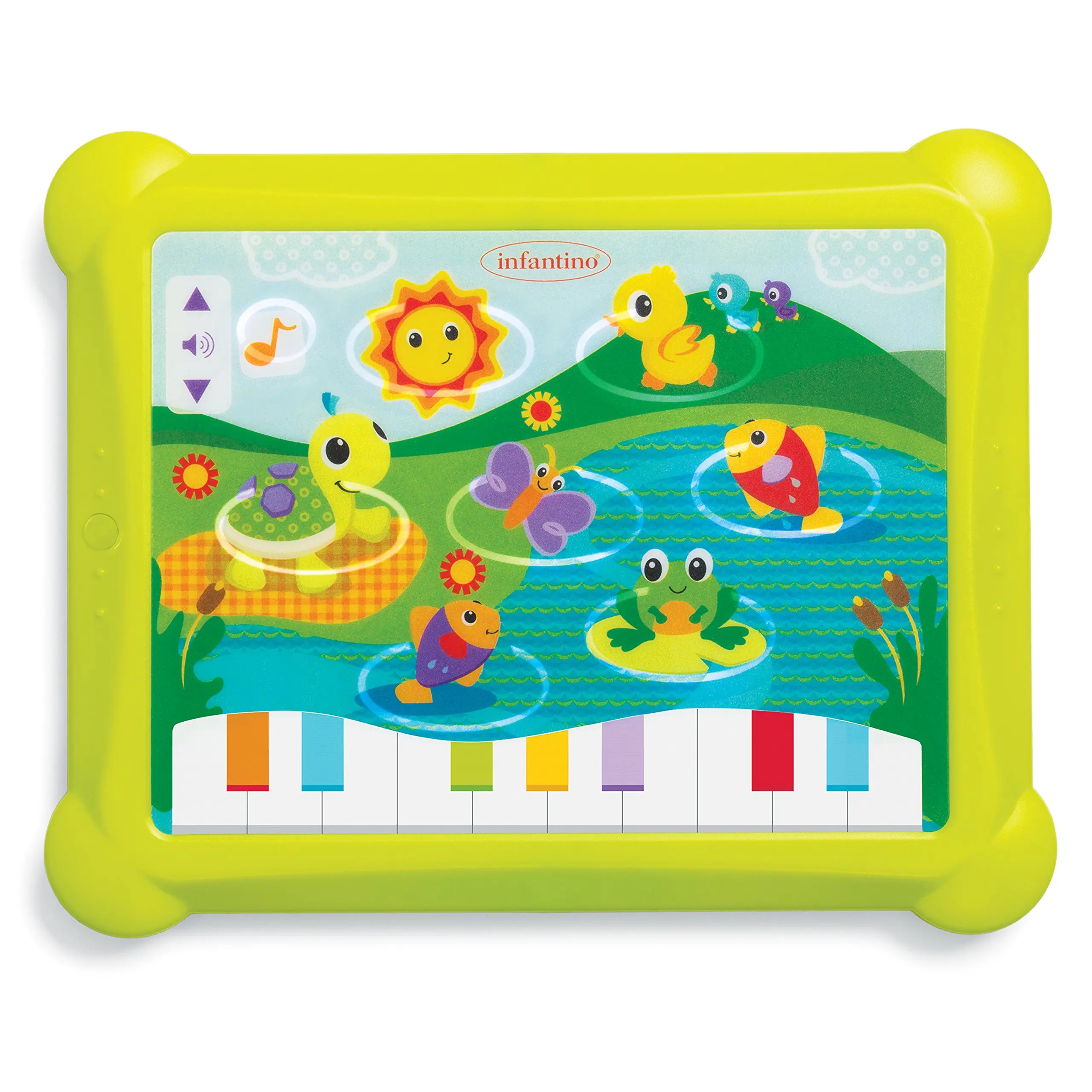 Infantino Topsy Turvy Lights and Sounds Musical Touch Pad