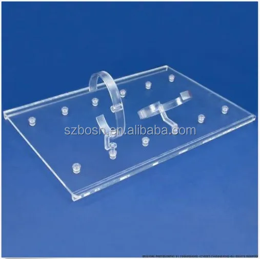 60 New Watch Display Case Revolving Lockable Acrylic Watch Display