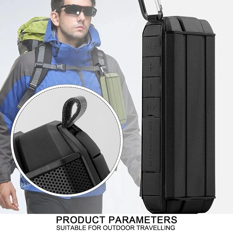 1200mAh High Capacity Bluetooth Speaker Home Zeal Sound Wireless Bluetooth Speakers with Dual Speaker Loud Stereo Better Bass - ANKUX.COM