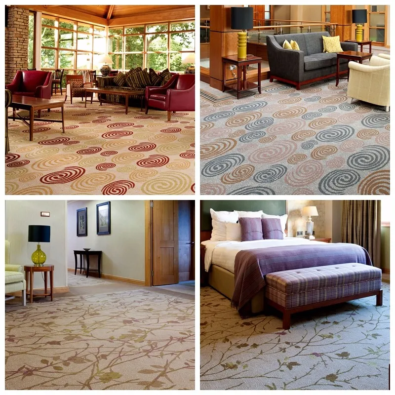 Living Room Bedroom Carpet Tiles For 5 Star Luxury Hotel And Rugs