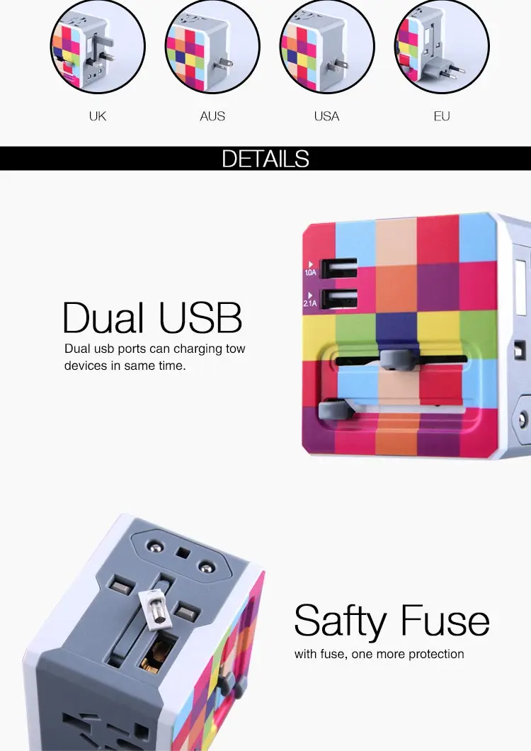 item gift of travel adapter