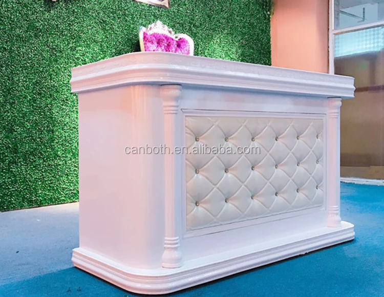 Modern Salon Reception Desk Table &cheap Recepetion Table For Salon Spa