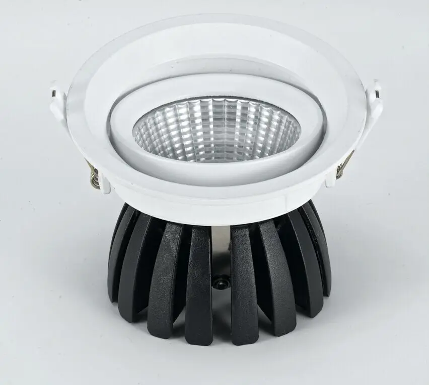 160mm cut out led cob downlight 40watts dimmable 100lm/w cool white