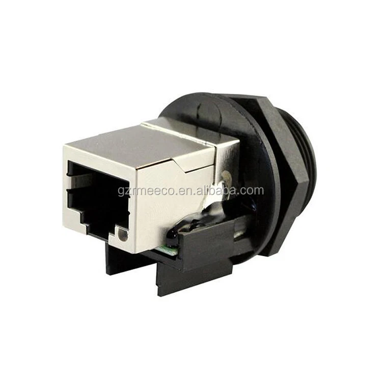 8 Pin Waterproof RJ45 Panel Mount Connector.jpg