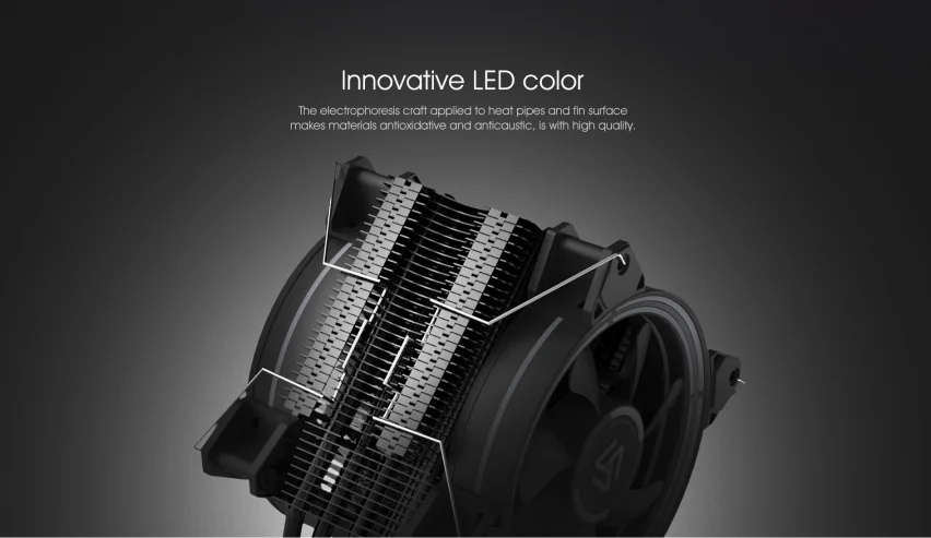 alseye H120D 120mm PWM rgb gaming  cpu cooler for LGA 775 115x 1366 2011 AM2+ AM3+ AM4
