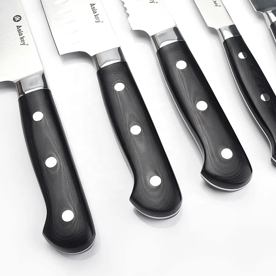 Premium Quality Stainless Steel Kitchen Knife Set With Knife Block Buy Knife Set