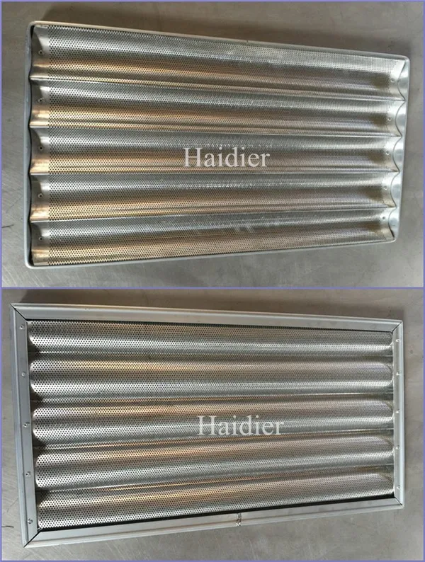 alloy aluminum baguette baking tray