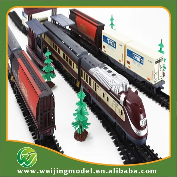 Plastic Miniature Model Train In Ho Scale For Architecture Model Sale