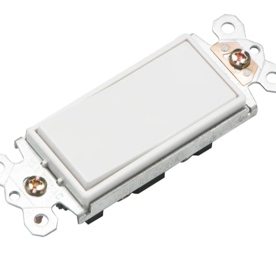 Decorator Wall Light Switch On/off Rocker Paddle Interrupter For Led ...