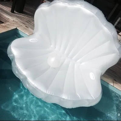 giant seashell pool float