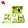 Customized Excellent Full color Animation Puzzle with magnet box; 100% Non-Toxic, Fun, Creative Skills Development