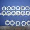 natural white flat MOP shell ring circle